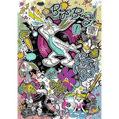 TREFL Premium Plus Looney Tunes 1000 dielov