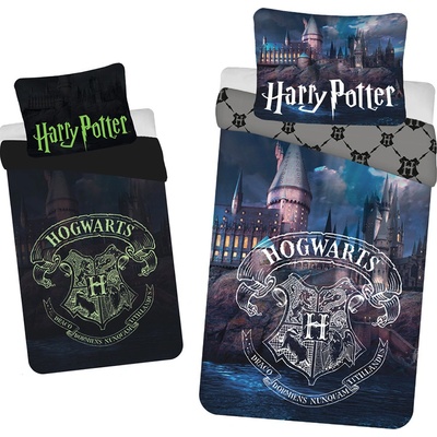 Halantex obliečky HARRY POTTER 8071 svietiaci efekt 140x200 70x90