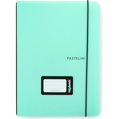 Oxybag Sešit Oxybook A5 PASTELINI zelená