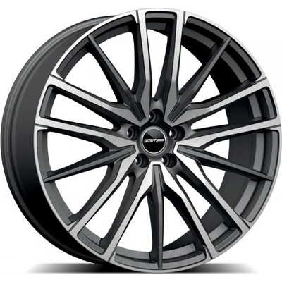 GMP SPARTA 10,5x22 5x112 ET43 matt anthracite diamond