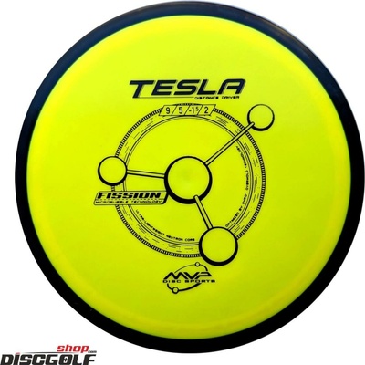 MVP Disc Sports Fission Tesla Žlutá
