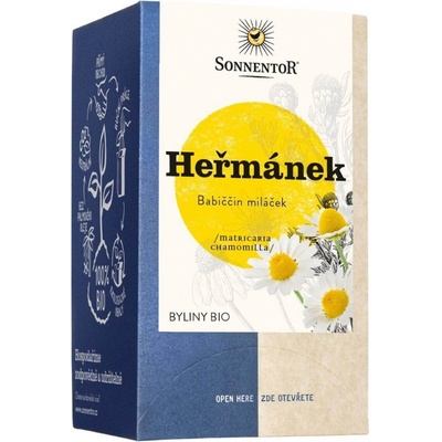 Sonnentor Heřmánek Bio porcovaný 18 x 0,8 g