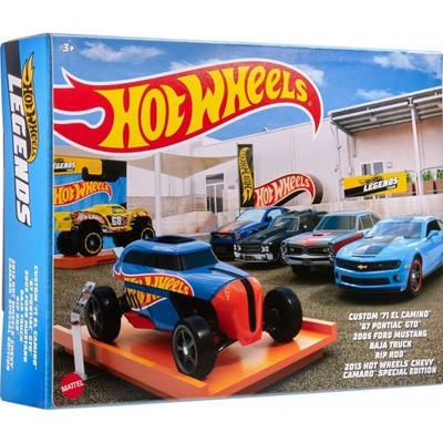Mattel Hot Wheels tematický angličák6 ks legendy