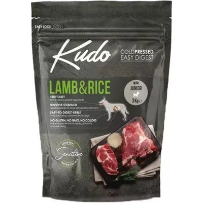 Kudo Dog Low Grain Adult Medium & Maxi Lamb & Rice 3 kg