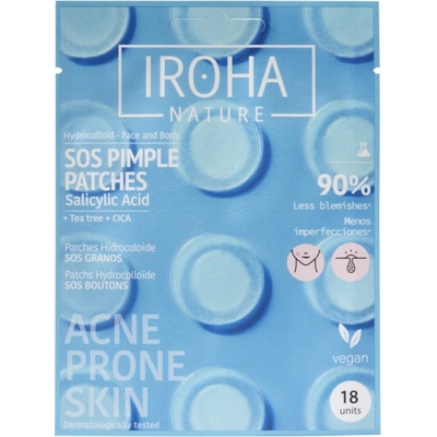Iroha nature náplasti na nedokonalosti pleti 18 ks