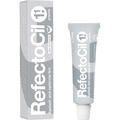 RefectoCil barva na řasy a obočí 1.1 grafitová 15 ml – Hledejceny.cz