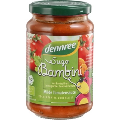 Dennree bio Rajčatová omáčka Bambini 350 g