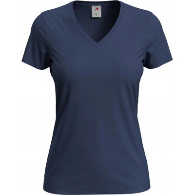 Stedman Tričko Classic T V neck ST2700 krátký rukáv dámské 1TE ST2700 Navy Blue