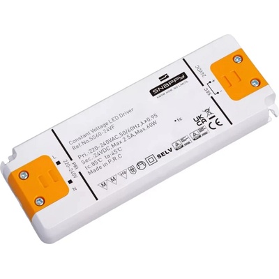 LED napájací zdroj Snappy SS60-24VF 24 V 60 W 2,5 A IP20