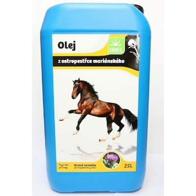 Irel Ostropestřcový olej pro koně 5 l