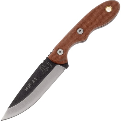 Tops Knives Mini Scandi Knife 1095, Micarta MSK-2.5