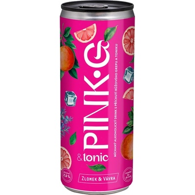 Zlomek & Vávra Pink G Tonic 250 ml