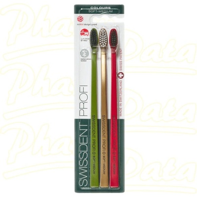 Swissdent Profi Colours soft-medium Cool 3 ks