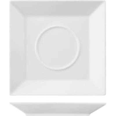 G. Benedikt Actual Podšálka porcelánová biela 15 x 15 cm