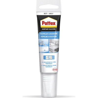Pattex Koupelny a kuchyně 280 ml bílá – Hledejceny.cz