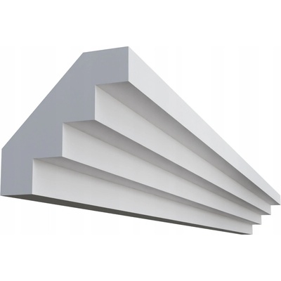 Stropní lišta Decorem 90 x 90 mm, délka 2 m