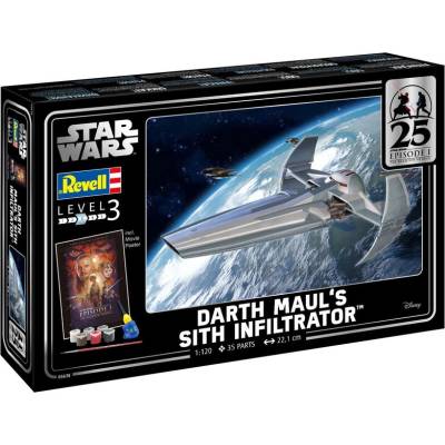 Revell SW EP1 Darth Maul's Sith Infiltrator (1:120) (darčeková súprava)