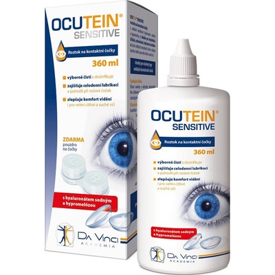 DA VINCI ACADEMIA Ocutein Sensitive roztok na kontaktní čočky 360 ml – Hledejceny.cz