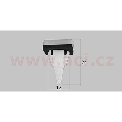 plastová příchytka (sada 5 ks) UP 71191Z