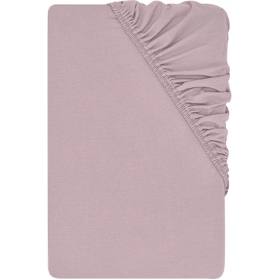 LIVARNO Žerzejové napínací prostěradlo růžové 180-200x200