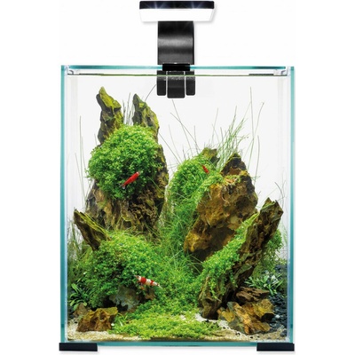 Aquael Shrimp Day & Night 20 akvarijní set černý 19 l