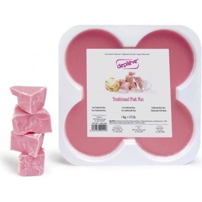 Depileve depilační vosk růžový 1 kg