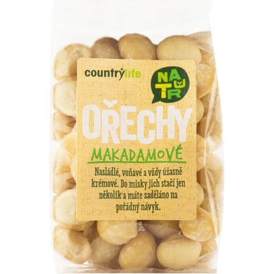 Country Life Makadamové orechy 80 g