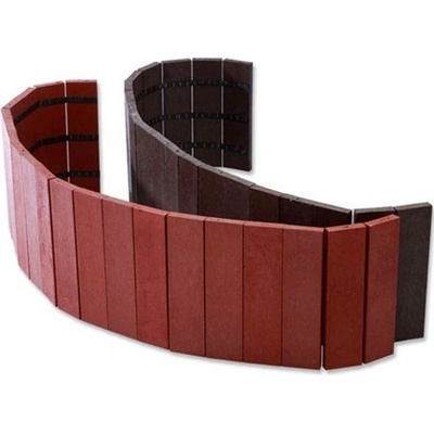 TRANSFORM TRAPLAST palisáda 29 x 2,1x 101 cm, rovná , Hnědá