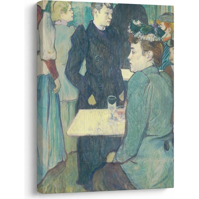 Obraz - Henri de Toulouse-Lautrec, A Corner of the Moulin de la Galette, reprodukcia, jednodielny 30x40 cm