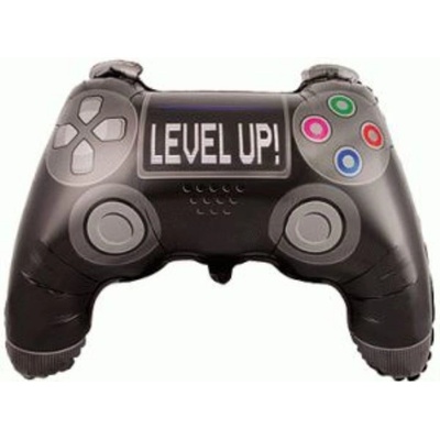 FLEXMETAL Balón foliový joystick game ovladač 60 cm
