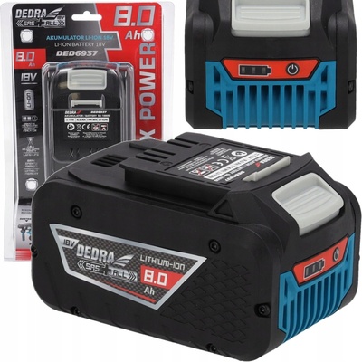 DEDRA DED6937 18V/8Ah. Li-ion