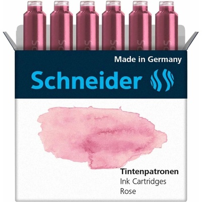 Schneider Inkoustové bombičky Schneider 6 ks růžové 6612