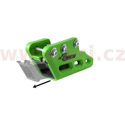 Rtech vodítko řetězu R2.0 Kawasaki R-CRUKXFVENR20 zeleno-černé