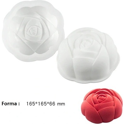 Silicolove forma silikonová na mousse desert růže 16,5cm