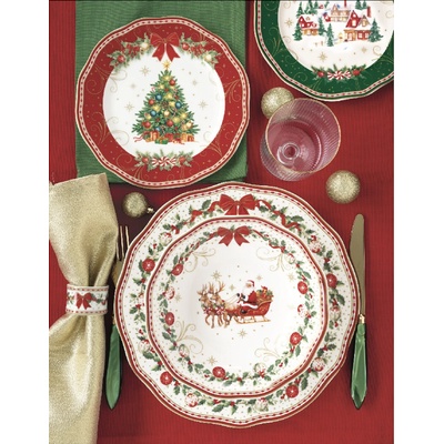 Easy Life Obedová súprava Christmas Heritage 18 ks