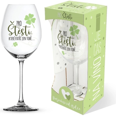 Nekupto Sklenice na víno Nejlepší táta zná vždy správný směr 440 ml