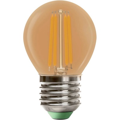 Brilagi LED Žiarovka CLASIC AMBER G45 E27/4W/230V 2200K
