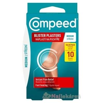 Compeed náplast na puchýře na nohou střední 10 ks
