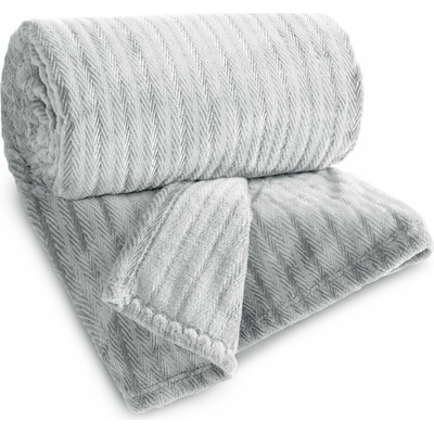 Eurofirany Deka SOFIA sivá Polyester 150x200