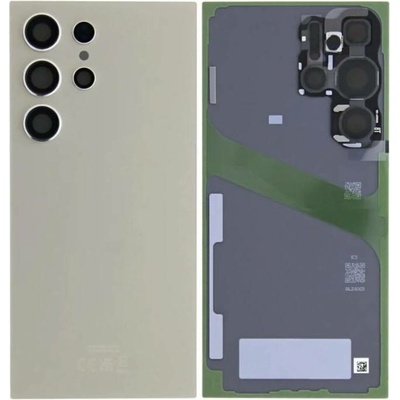 Samsung Galaxy S24 Ultra S928B - Bateriový Kryt (Titanium Gray) - GH82-33349A Genuine Service Pack, Grey