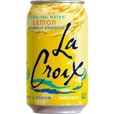 La Croix sycený nápoj s příchutí citronu 355 ml