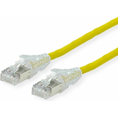Secomp 21.05.0512 RJ45 CAT 6A S/FTP 1m žlutý