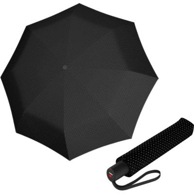 Knirps A 200 Medium Duomatic Joy Black elegantní plnoautomatický deštník