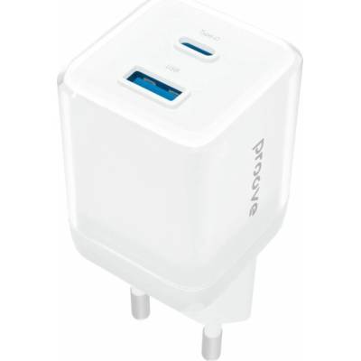 PROOVE Chytrá zásuvka 30W USB-A + USB-C QC3.0 PD3.0 / WCPU30111202 / Bílá