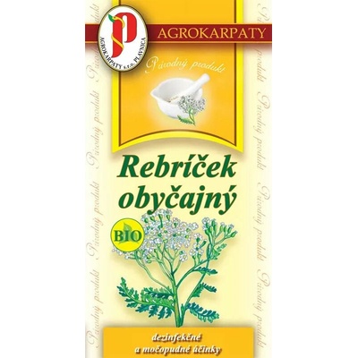 Agrokarpaty Bio Rebríček obyčajný bylinný čaj 20 x 2 g