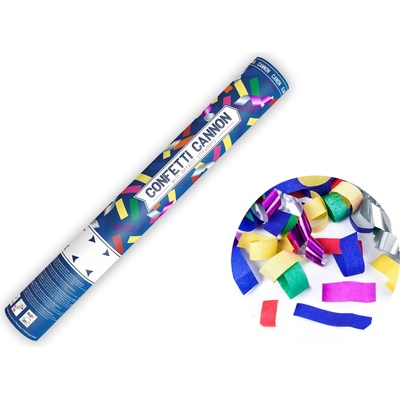 Party Konfety a serpentíny mix vystreľovacia párty kanón 40 cm