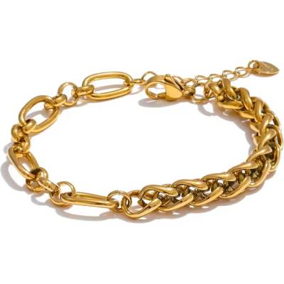 Victoria Filippi Stainless Steel Dámský náramek z chirurgické oceli Elodie Gold NR2403-YH922A Zlatá