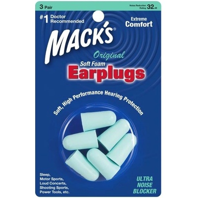 Mack's Original Soft špunty do uší 3 páry