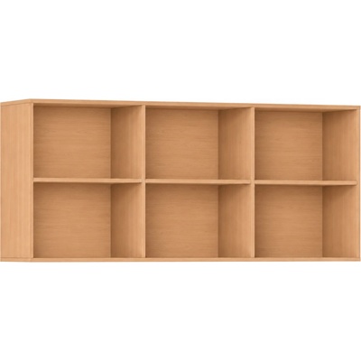 Knižnica INTEGRO policová vyššia, 835x1750x400 mm, 6 políc, buk