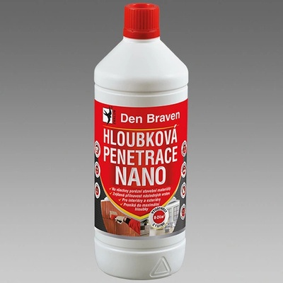 Den Braven Hloubková penetrace NANO Typ: kanystr, Barva: bílá, Balení (ml): 5 l – Hledejceny.cz